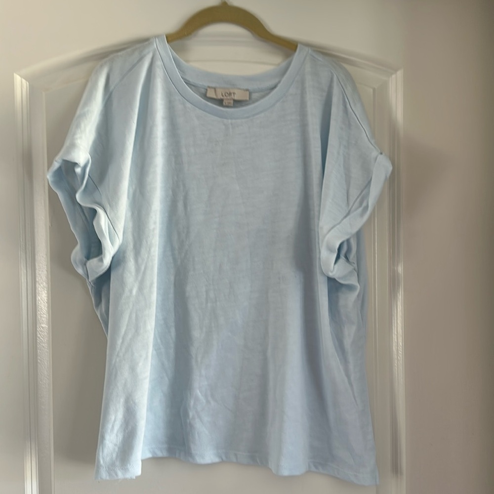 Light blue Loft tshirt